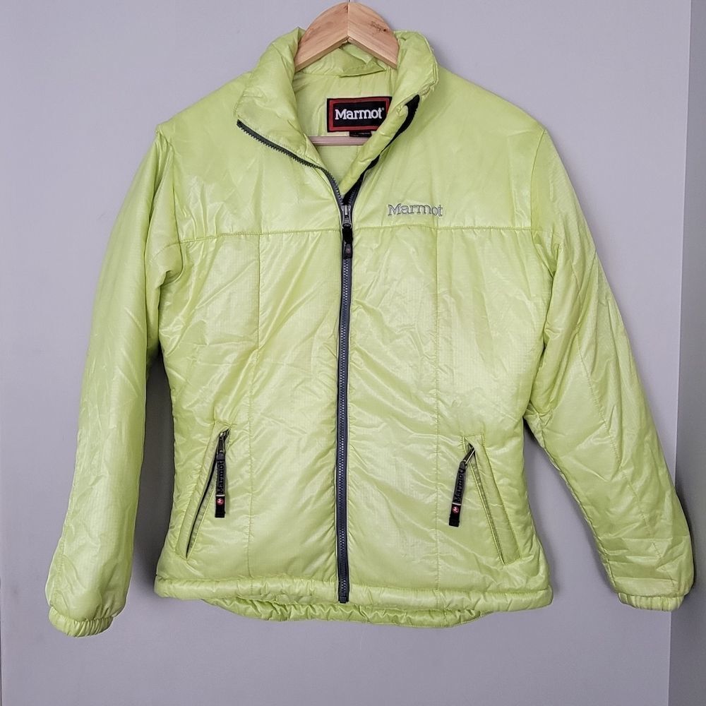 Marmot Puffer Ski Jacket Green XS